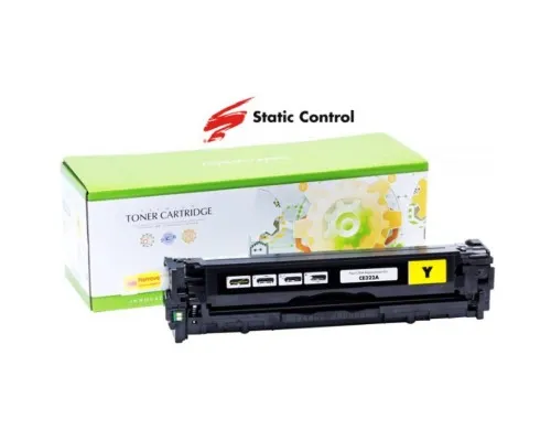 Картридж Static Control HP CLJP CE322A (128A) 1.3k yellow (002-01-VE322A)