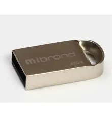 USB флеш накопичувач Mibrand 32GB lynx Silver USB 2.0 (MI2.0/LY32M2S)