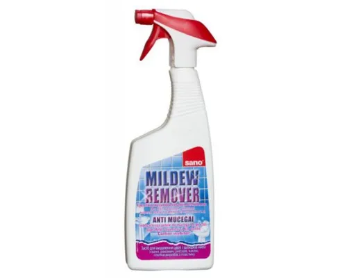 Спрей для чистки ванн Sano Mildew Remover для удаления плесени 750 мл (7290000293561)