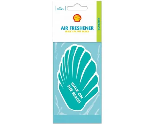 Ароматизатор для автомобіля Shell Airfreshener Walk On The Beach (6552)