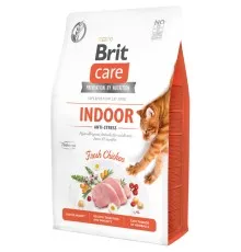 Сухий корм для кішок Brit Care Cat GF Indoor Anti-stress 2 кг (8595602540853)