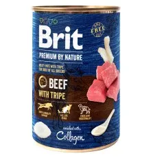 Консервы для собак Brit Premium by Nature говядина с потрохами 800 г (8595602538607/8595602561834)