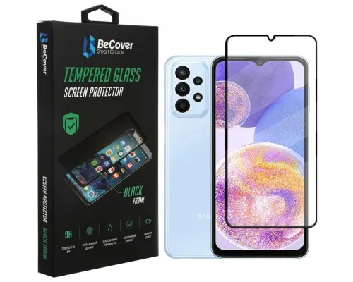 Скло захисне BeCover Samsung Galaxy A23 SM-A235 Black (707355)