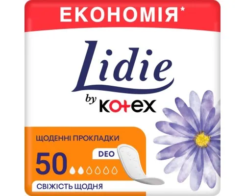 Щоденні прокладки Lidie Deo Normal 50 шт. (5029053540214)