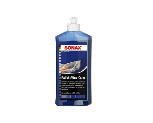 Автополироль Sonax Polish Wax Color NanoPro 250мл (296241)