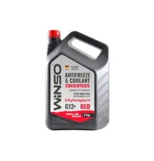 Антифриз WINSO COOLANT CONCENTRATE WINSO RED G 12+ концентрат 5kg (880990)