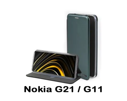 Чохол до мобільного телефона BeCover Exclusive Nokia G21 / G11 Dark Green (707916)