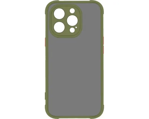 Чехол для мобильного телефона MAKE Apple iPhone 14 Pro Max Frame Green (MCF-AI14PMGN)