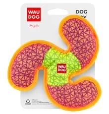 Іграшка для собак WAUDOG Fun Пропелер 21х21 см рожева (62067)