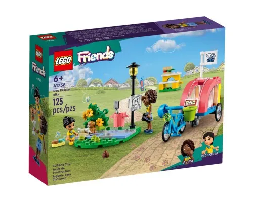 Конструктор LEGO Friends Велосипед для спасения собак (41738)