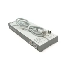 Дата кабель USB-C to USB-C 1.0m KSC-723 GAOFEI PD60W Silver iKAKU (KSC-723-TC-TC-S)