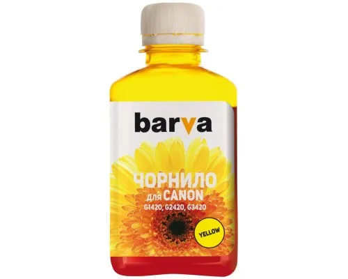 Чорнило Barva Canon GI-41 180 мл, yellow (CGI41-812)