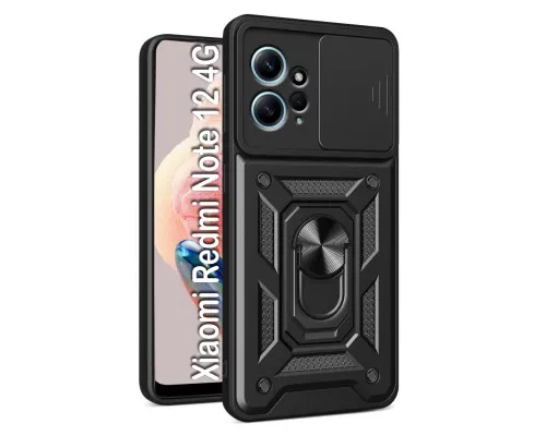 Чохол до мобільного телефона BeCover Military Xiaomi Redmi Note 12 4G Black (709155)