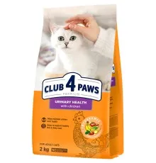 Сухий корм для кішок Club 4 Paws Premium підтримка здоров'я сечовивідної системи 2 кг (4820215369411)