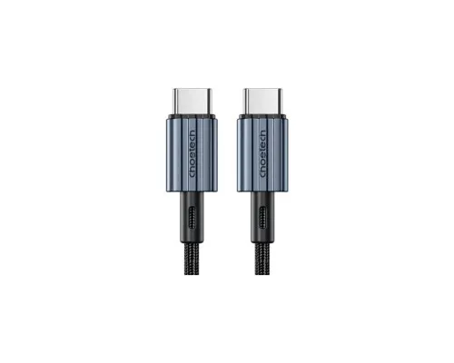 Дата кабель USB 2.0 Type-C to Type-C 1.8m 60W Choetech (XCC-1014-BK)