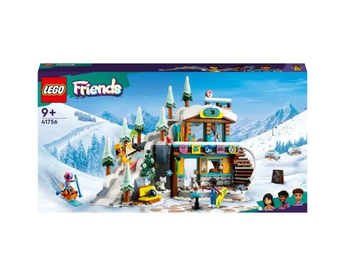 Конструктор LEGO Friends Праздничная горнолыжная трасса и кафе 980 деталей (41756)