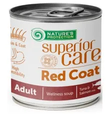 Консервы для собак Nature's Protection Superior Care Red Coat All Breeds Adult Salmon and Tuna 140 мл (KIKNPSC63361)