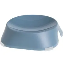Посуда для кошек Fiboo Flat Bowl миска с антискользящими накладками синяя (FIB0086)