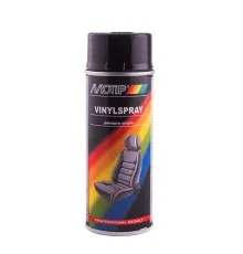 Аэрозольная краска для автомобиля Motip для покраски кожи черная 400мл (4066)
