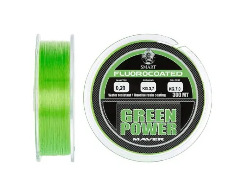 Волосінь Smart Green Power Fluorine 300m 0.25mm 6.1kg (1300.30.72)