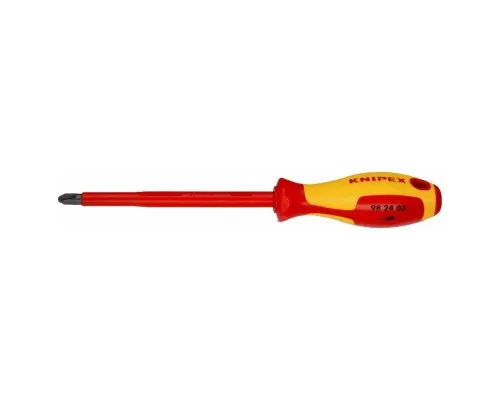 Отвертка KNIPEX для гвинтів з хрестовим шліцом Phillips (98 24 03)