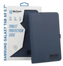 Чохол до планшета BeCover Slimbook Samsung Galaxy Tab A9 SM-X115 8.7" Deep Blue (710121)