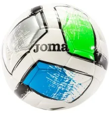 М'яч футбольний Joma Dali II білий, мультиколор Уні 4 400649.211.4 (8424309612979)