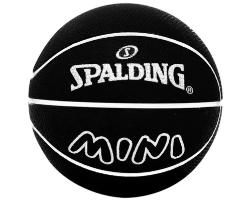 М'яч баскетбольний Spalding Spaldeens Mini чорний Уні 5.5 см 51335Z (689344408019)