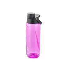 Бутылка для воды Nike TR Renew Recharge Chug Bottle 24 OZ рожевий, чорний, білий 709 мл N.100.7636.644.24 (887791733290)