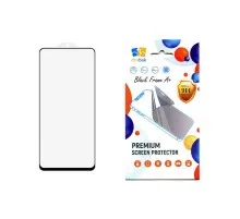 Скло захисне Drobak Poco M6 Pro 5G Black Frame A+ (171719)