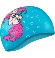 Шапка для плавання Aqua Speed Kiddie 142-Mermaid 1784 блакитний Діт OSFM (5908217617842)