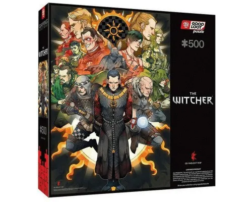 Пазл GoodLoot Witcher Nilfgaard 500 елементів (5908305244936)