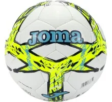 М'яч футбольний Joma Dal III 401412.216 білий, салатовий Уні 5 (8445954786754)