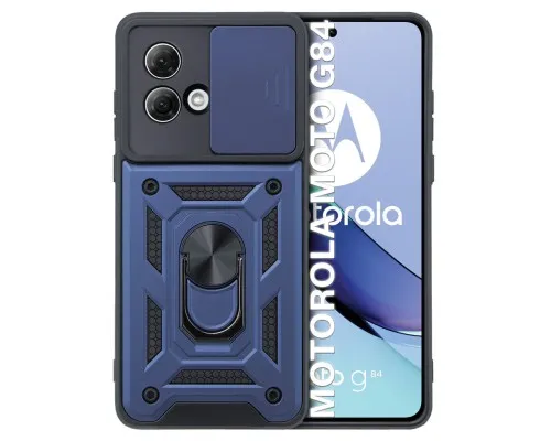 Чохол до мобільного телефона BeCover Military Motorola Moto G84 Blue (710676)