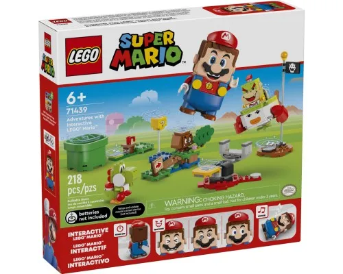 Конструктор LEGO Super Mario Приключения с интерактивным LEGO Марио (71439)