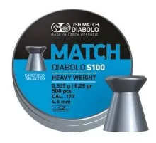 Пульки JSB Match Diablo S 100 500 шт. (000025-500)