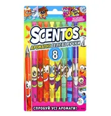 Набір для творчості Scentos ароматні гелеві ручки Феєрія ароматів 8 (41203)