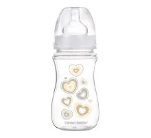 Бутылочка для кормления Canpol babies антиколиковая EasyStart Newborn baby с широк.отверст. 240 мл (35/217_bei)