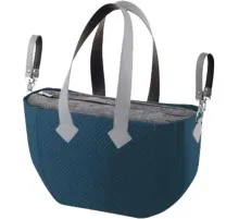 Сумка для мами MyMia синій корпус/сірий підклад (NV8801P/02G/23G/13G/33G)