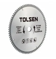 Диск пильний Tolsen пильний з ТВС напайками по алюмінію 305х100Т*30мм (76570)