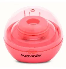 Стерилизатор Suavinex портативный для пустышек розовый (400819)