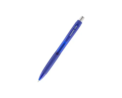 Ручка кулькова Axent City автоматична Синя 0.5 мм (AB1082-02-A)