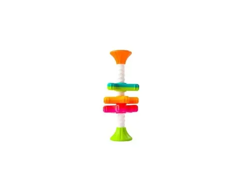 Розвиваюча іграшка Fat Brain Toys Пірамідка-спиннер тактильна MiniSpinny (F134ML)
