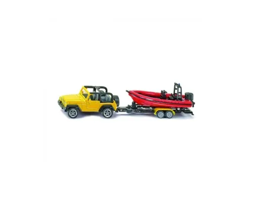 Машина Siku Jeep Wrangler з човном (6322987)
