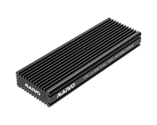 Карман внешний Maiwo M.2 SSD NVMe/SATA combo USB3.1 GEN2 Type-C al. (K1687P2)