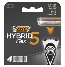 Змінні касети Bic Flex 5 Hybrid 4 шт. (3086123644885)