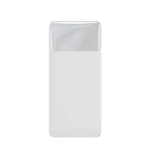 Батарея универсальная Baseus Bipow 20000mAh, 15W, USB-C/3A, 2*USB-A/3A(max.), white (PPDML-J02)