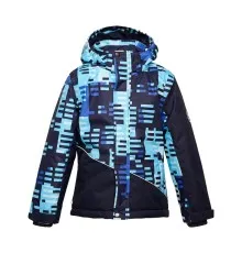 Куртка Huppa ALEX 1 17800130 синій з принтом/темно-синій 116 (4741468987460)