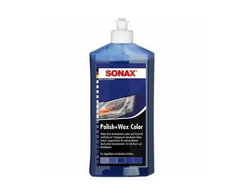 Автополіроль Sonax Polish Wax Color NanoPro 500мл (296200)