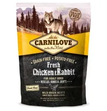 Сухий корм для собак Carnilove Fresh Chicken and Rabbit for Adult dogs 1.5 кг (8595602527502)